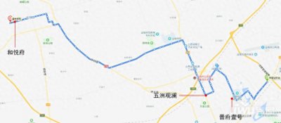 ​运城到临猗103路公交路线途径哪些在售小区？