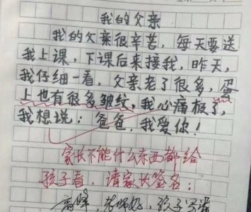 ​“我妈三天没打我了”,小学生0分作文走红,网友：送德云社吧