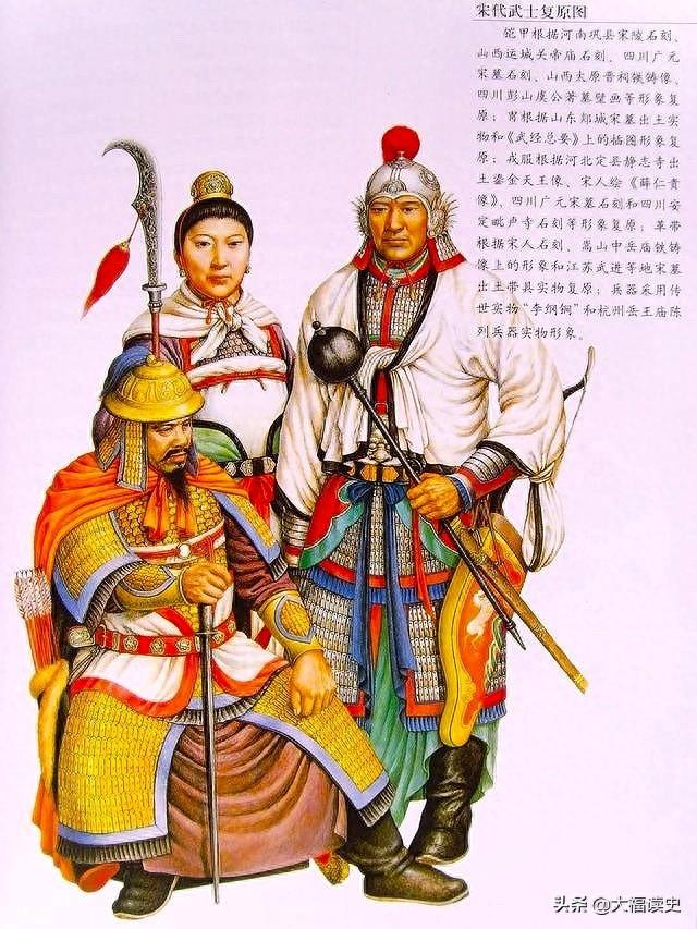 21张中国古代武将复原图，商朝有型，唐朝最帅，宋朝颓废