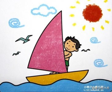 ​0-6岁幼儿简笔画大全最简单带颜色，萌萌哒的彩色儿童简笔画