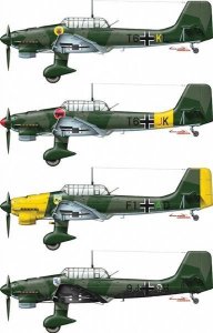 ​Ju 87斯图卡俯冲轰炸机